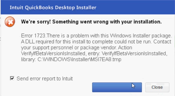 Damaged Windows Installer