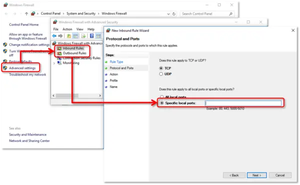 Windows Firewall Ports for QuickBooks