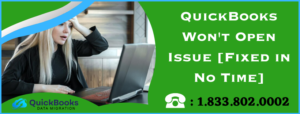 QuickBooks Won't Open