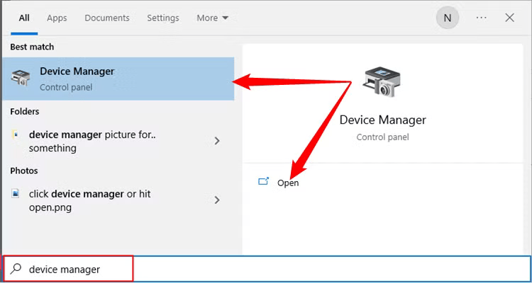 search device manager