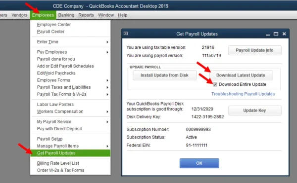 Download the Latest Tax Table