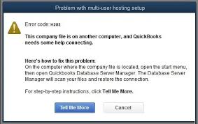 QuickBooks Error Code H202