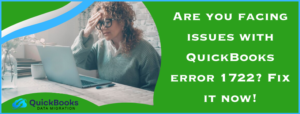 QuickBooks error 1722