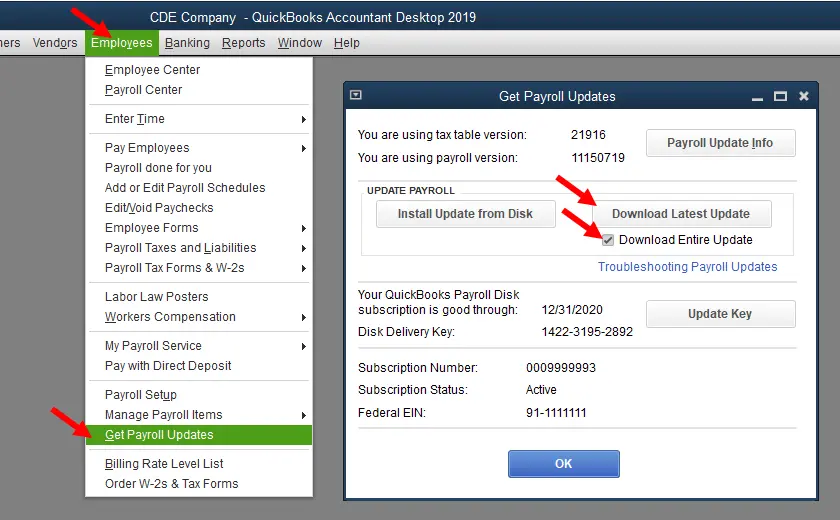 Get the Latest QuickBooks Desktop Tax Table Updates