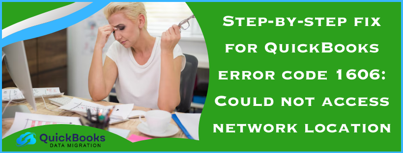 QuickBooks error code 1606