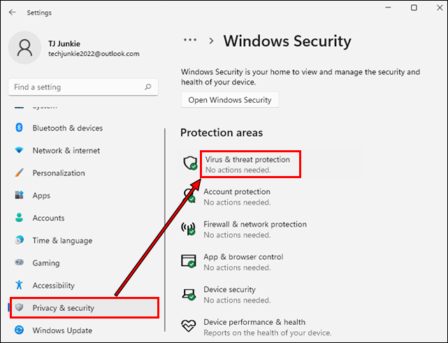 Terminate the Antivirus service