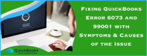 QuickBooks Error 6073 and 99001