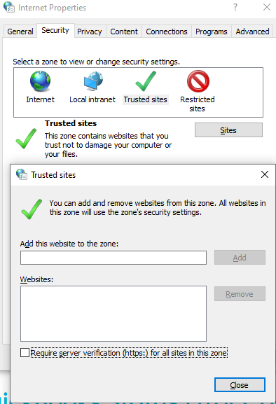 Add Intuit site