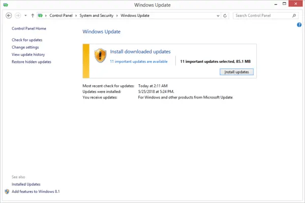 click Download and Install