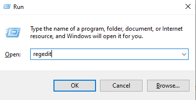regedit