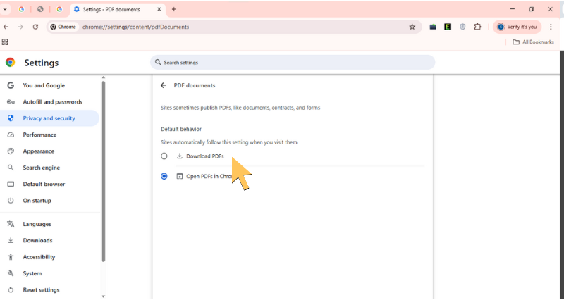 Download PDF Files