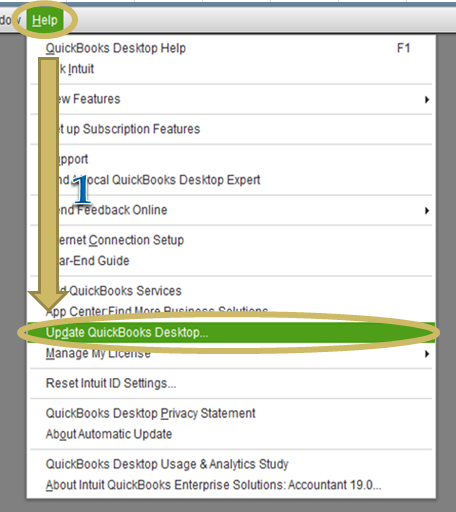 Update QuickBooks