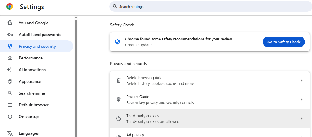 Privacy and Security