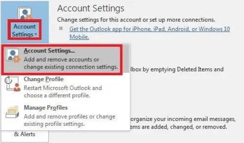 Account Settings