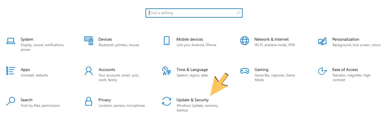 Update & Security