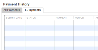 E-Payment Rejected