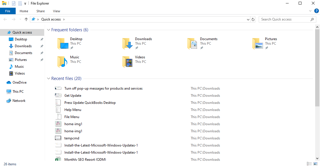 Open File Explorer
