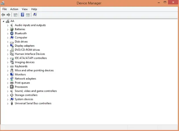 Open the Device Manager