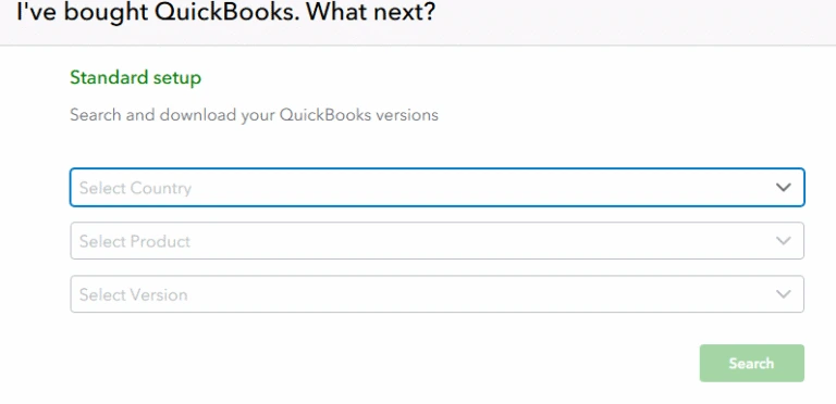 choose the country and the product