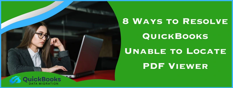 QuickBooks Unable to Locate PDF Viewer