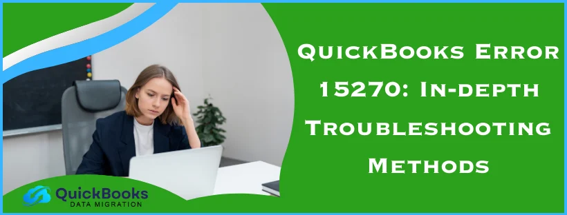 QuickBooks Error 15270