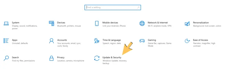 Update & Security