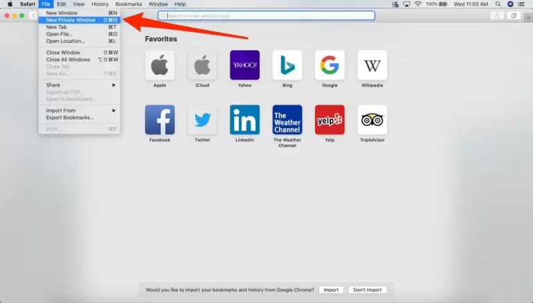 incognito mode in safari