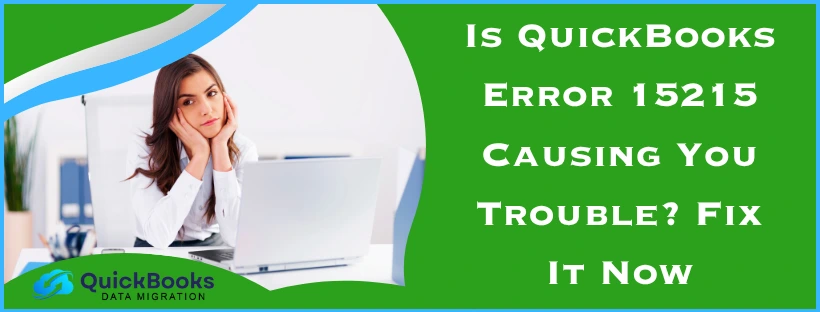 QuickBooks Error 15215