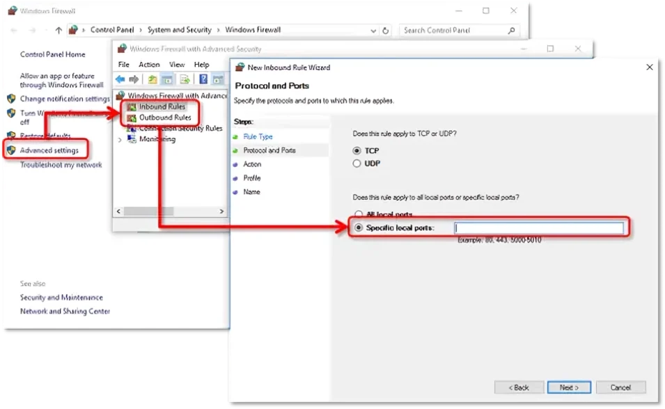 Windows Firewall Ports for QuickBooks