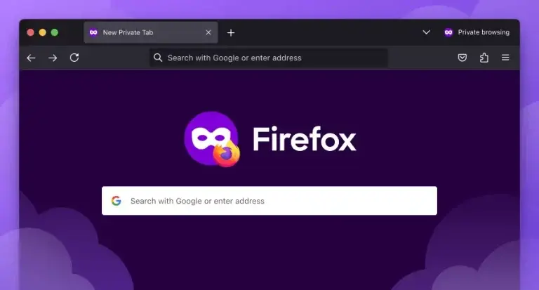 Mozilla Firefox private browsing
